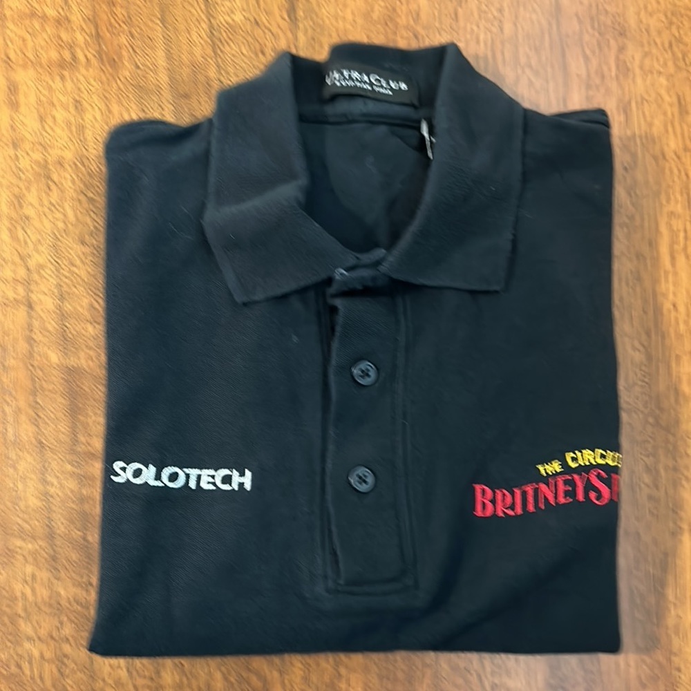 Britney Spears 2009 “The Circus Tour” Vegas Staff Polo Shirt. - Picture 8 of 8